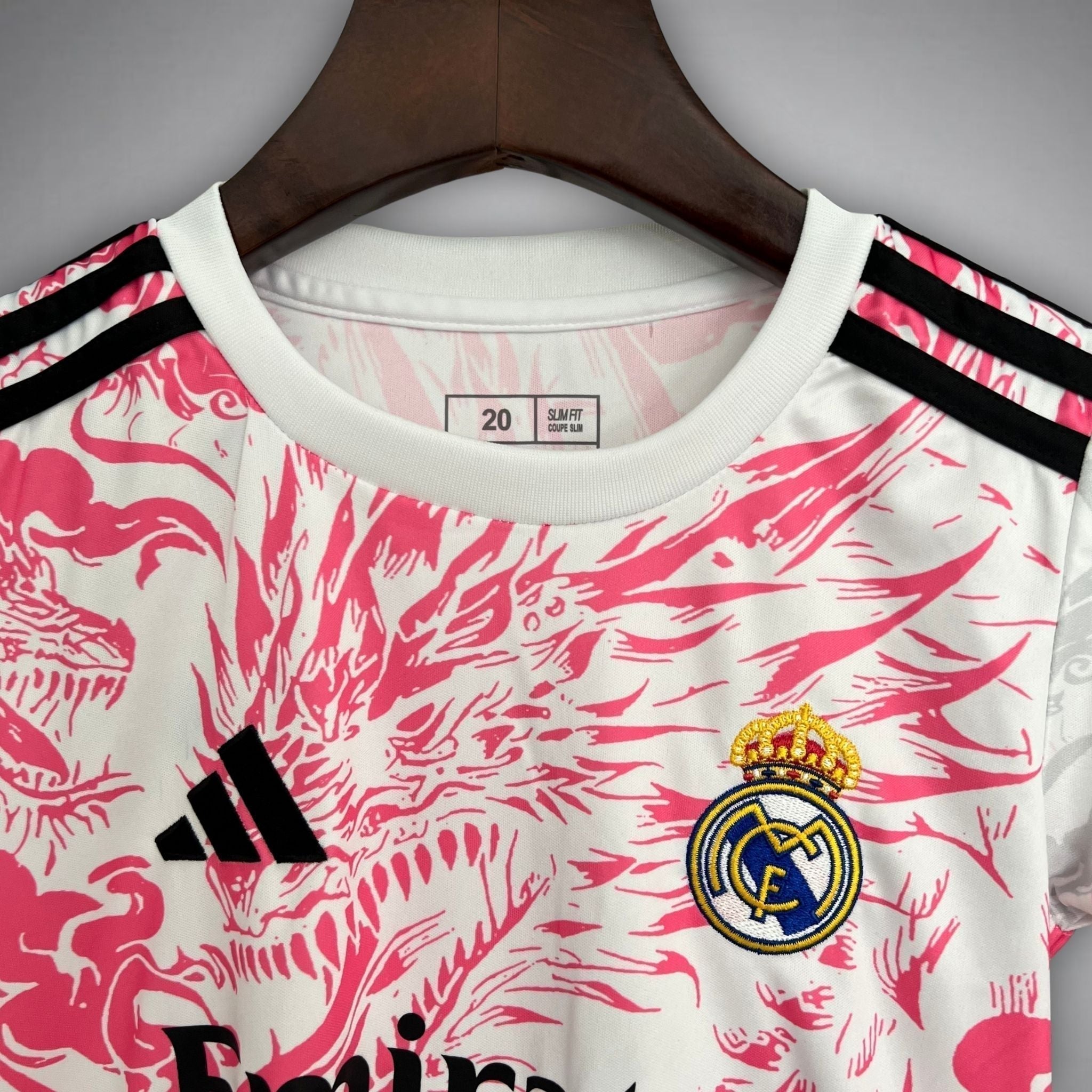 Maglia bambini Real Madrid Drago Rosa