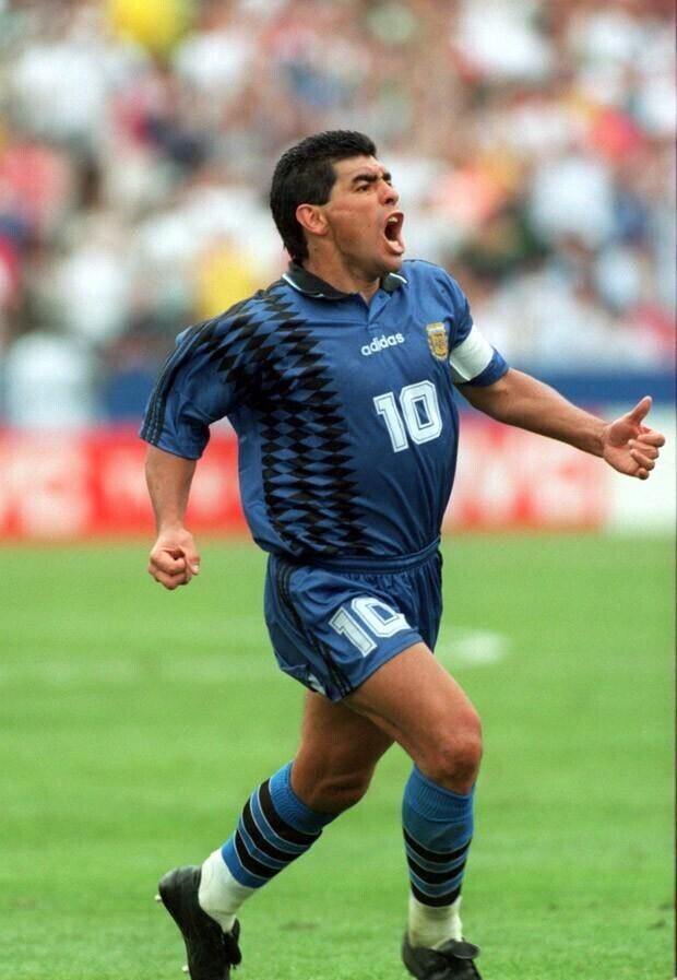 1994 Argentinien Auswärts Retro-Trikot