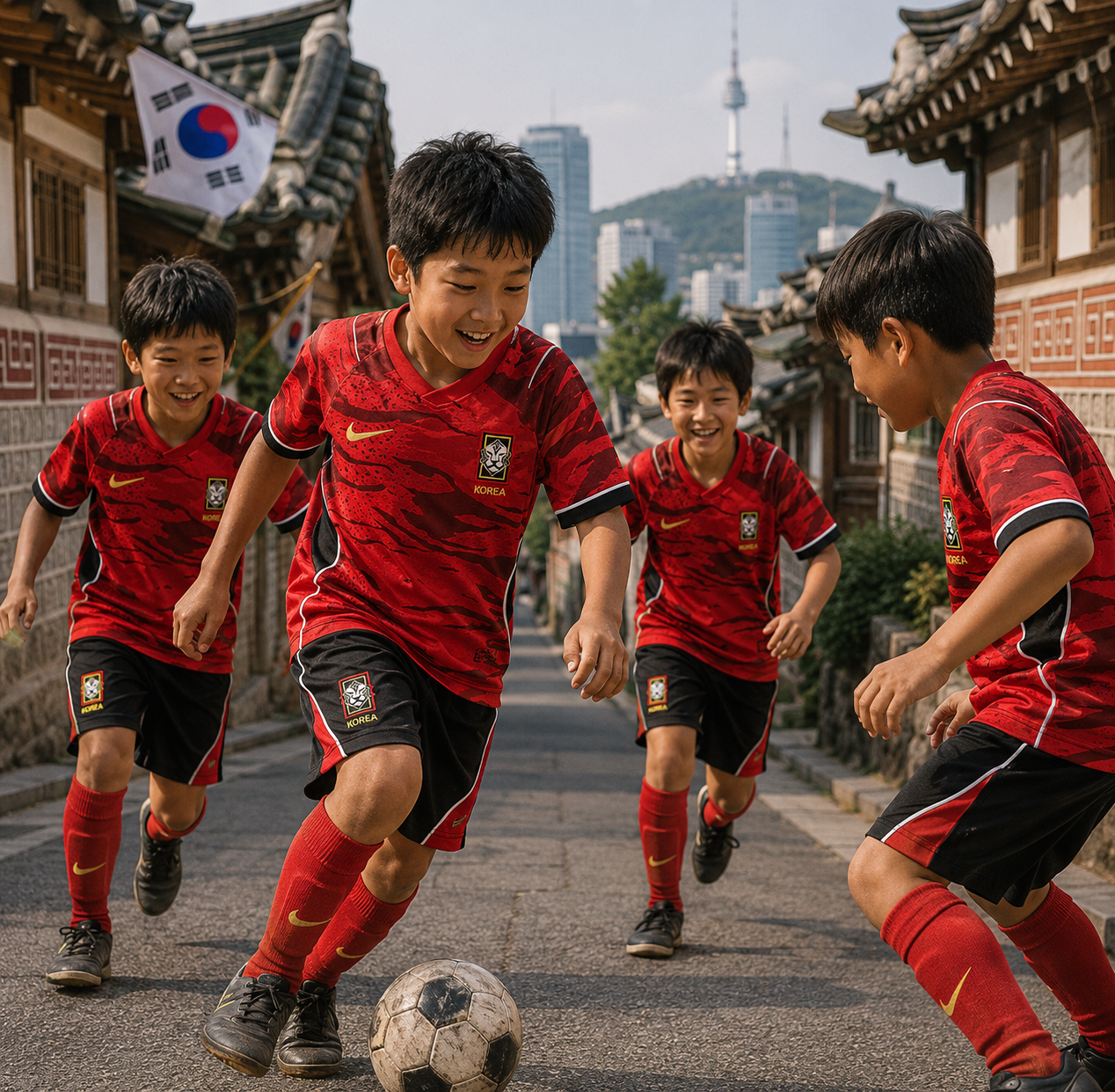 Südkorea 2026 Heimtrikot Kinder