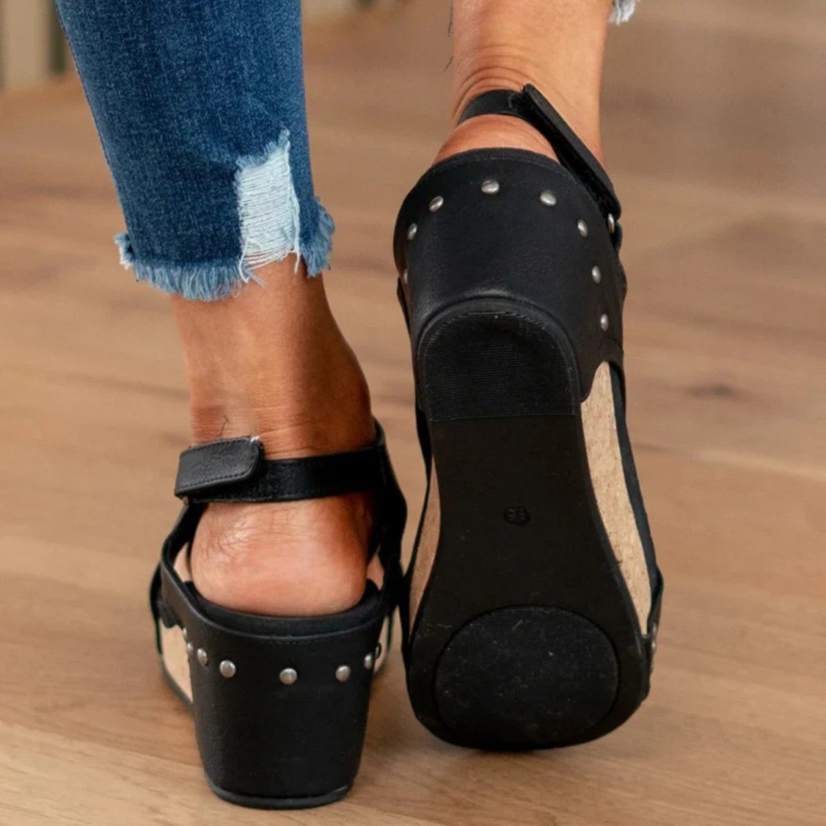 Supportive Wedge Comfort Sandals