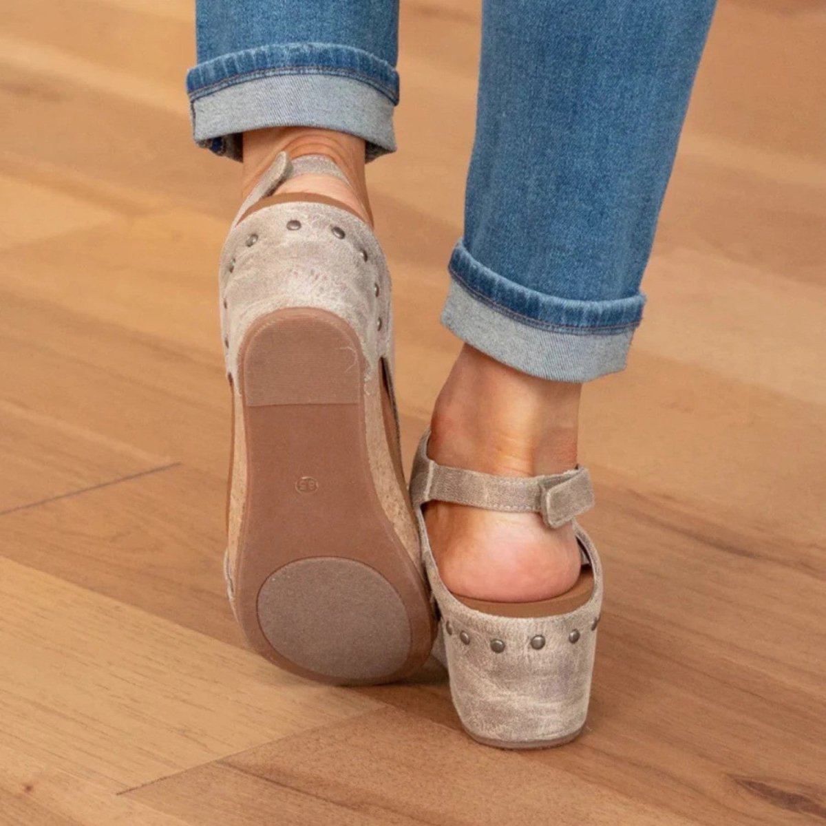 Supportive Wedge Comfort Sandals