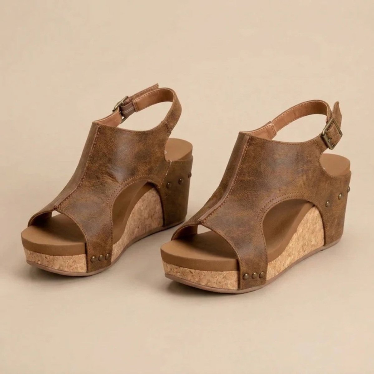 Supportive Wedge Comfort Sandals